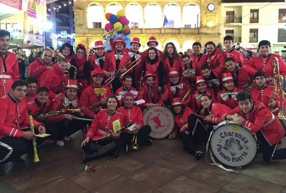 Charanga Hamelin en el Carnaval de Villarrobledo