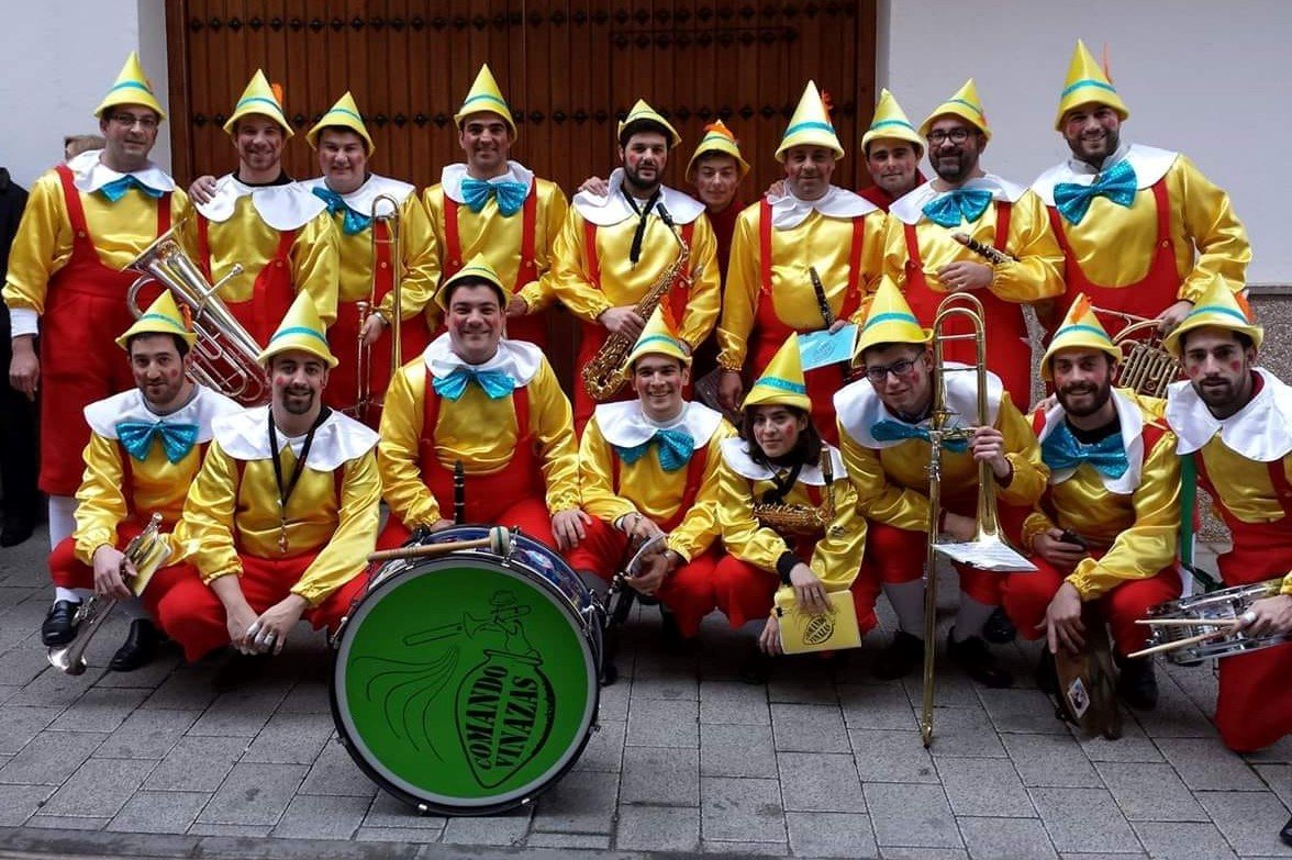 Comando Vinazas en el Carnaval de Villarrobledo